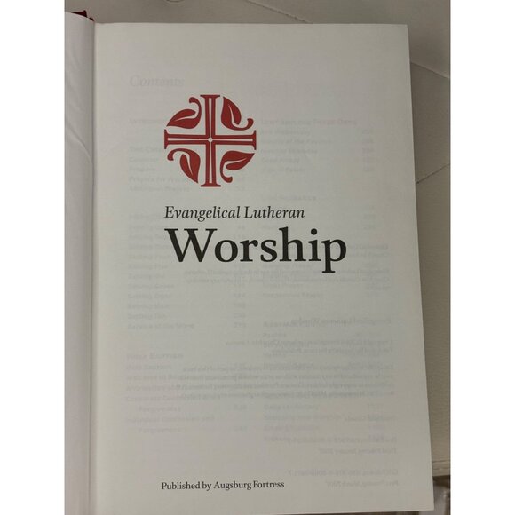 Evangelical Lutheran Worship Book By Augsburg Fortress - Picture 2 of 11